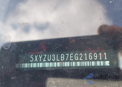 2014 Hyundai Santa Fe Sport 2.4L из США, поврежденный, VIN 5XYZU3LB7EG216911